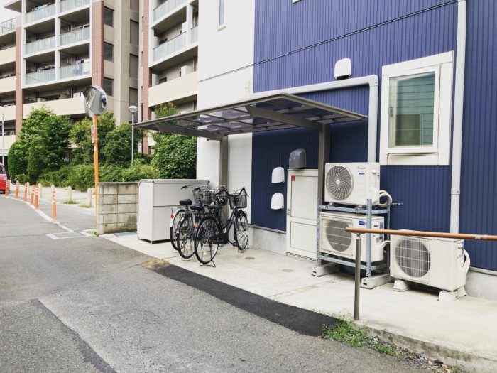 大和田おか歯科医院 駐輪所